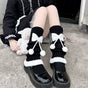Black + white---Bow balls / One Size