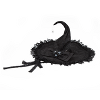 With PUJI - Hat Collection - Lolita Fashion Selection - Guihua Big Witch Hat, Ready Stock