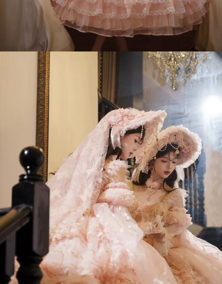 Cat Fairy - Princess on the Run - Misty Pink Lolita JSK