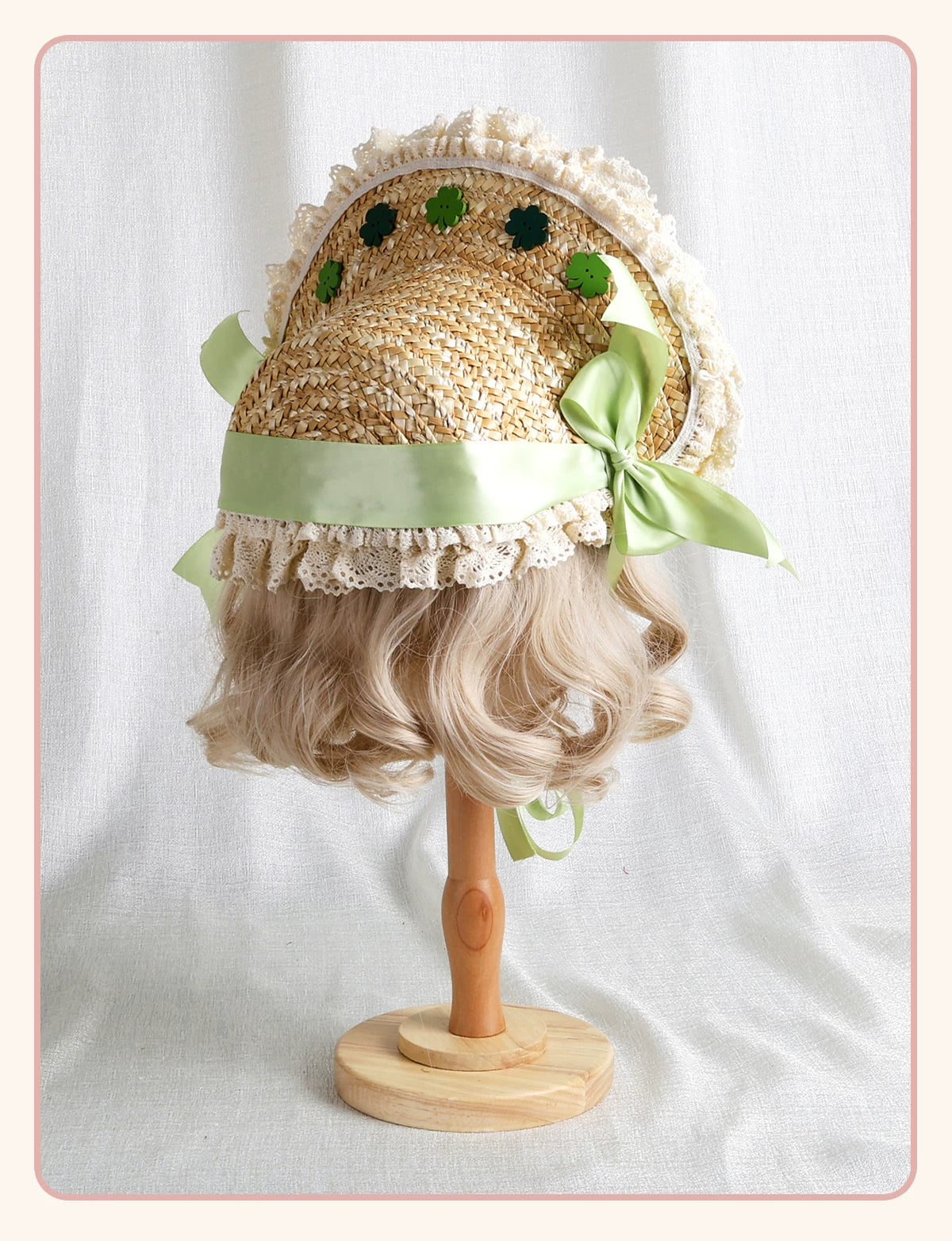Stardust Rose - Pastoral Spring - Headwear with lace trim