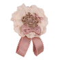 Pink Embroidered Badge Only (choose one size) / One Size
