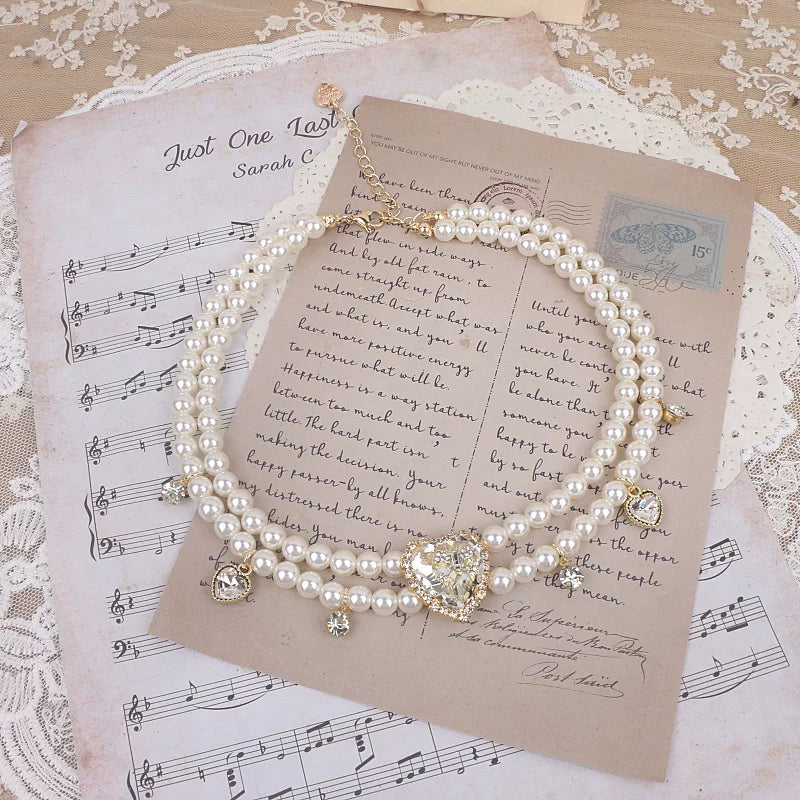 Independent Brand - Pearl Bead Collection - Necklace, Bracelet or Large Bow Accessory with Pearl Variants