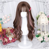 Dalao Home - 2507 - highlighted long curly full wig - 2507 Highlights