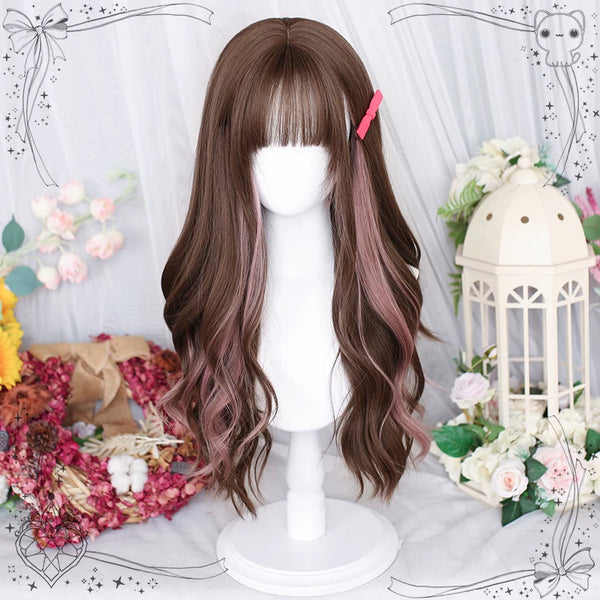 Dalao Home 2507 highlighted long curly wig - view 1