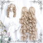 Large claw clip – Mille-feuille layered Roman-curl pair