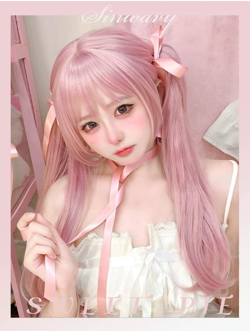 Sinwavy Sweetheart pink-purple twin-tail wig - view 5