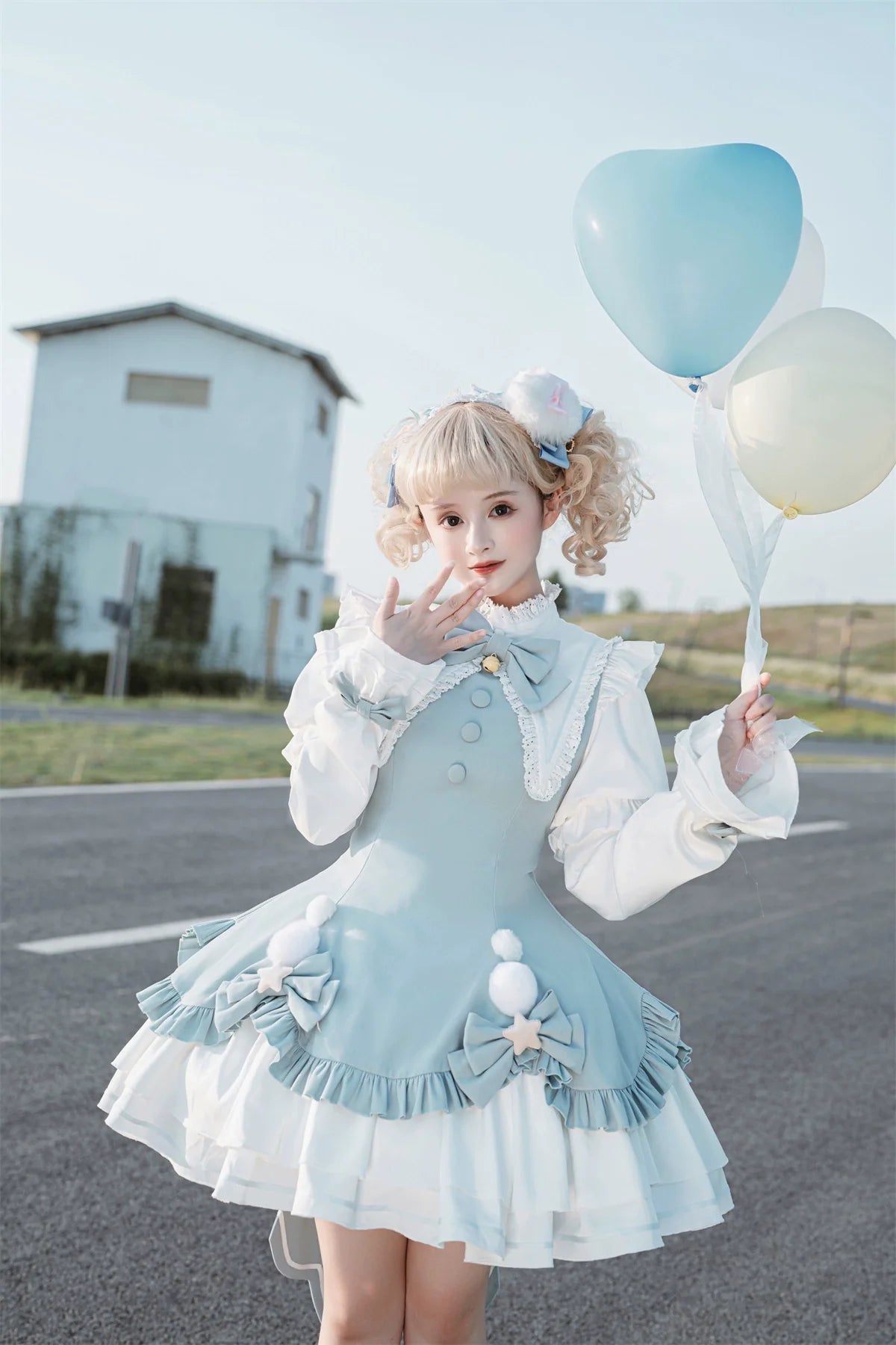 Your Princess - Magic Girl - Sweet Lolita Long Sleeve OP Christmas