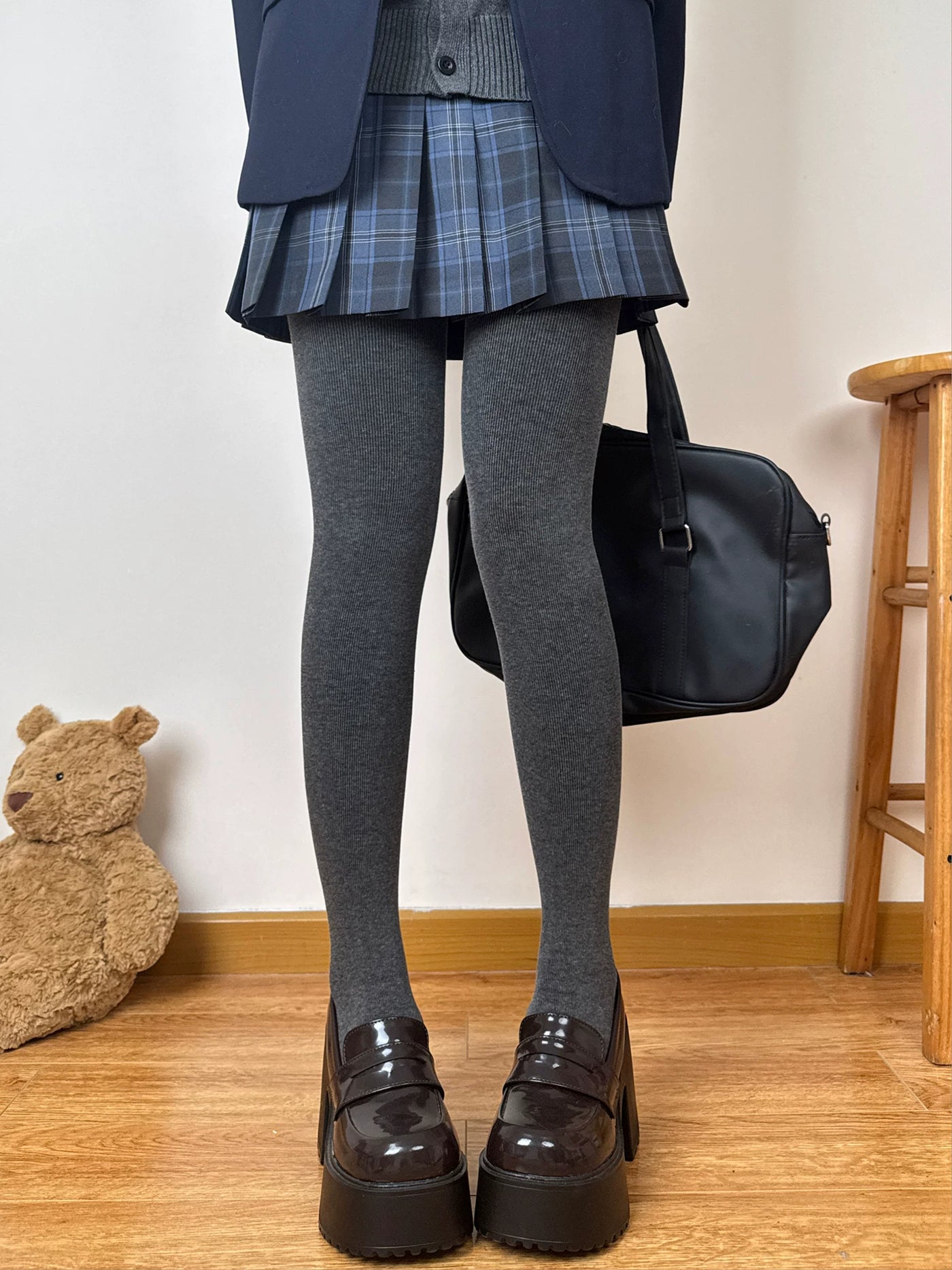 Chubby Bear Tales - Little Heater - Tights and Stirrup Tights in Five Neutral Colours