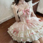 Neck accessory + camisole dress, train included / S