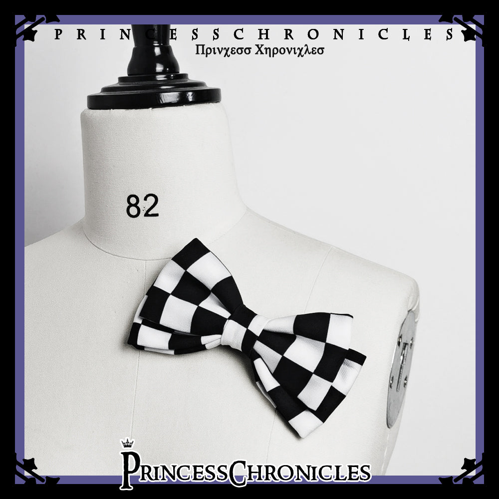 Rabbit Theater - Chessboard Ouji Fashion Shirt Set S Checkered Brooch (one size / choose M) - pre order