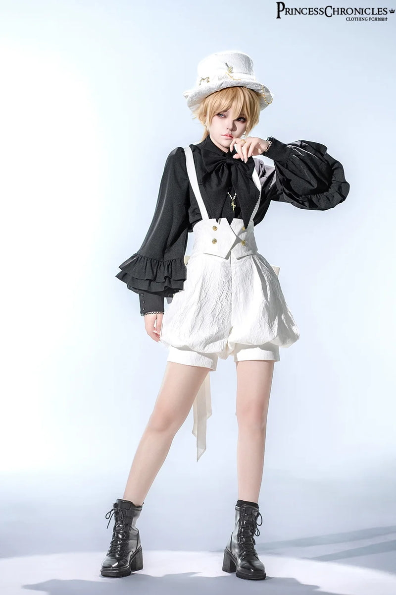 Princess Chronicles - Doll - Elegant Ouji Lolita White Hat