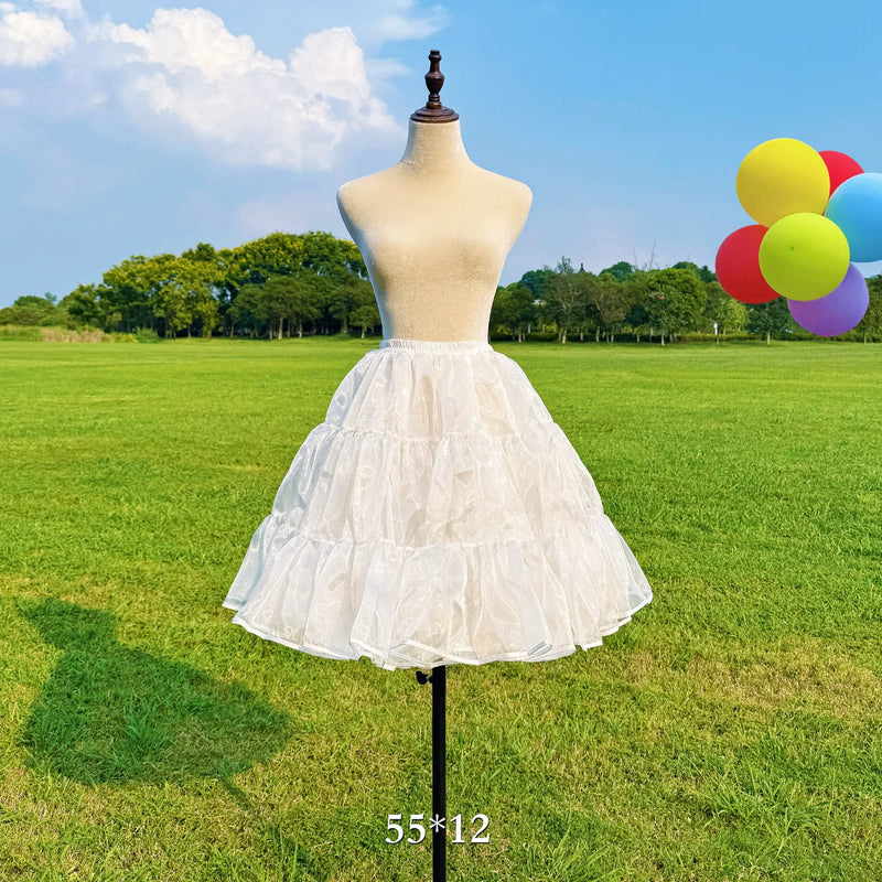 花田囍事 - 25–60cm 多蓬度 狗短飞天款 无骨软纱裙撑 - 细节图 30