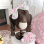 White side hair clip / S