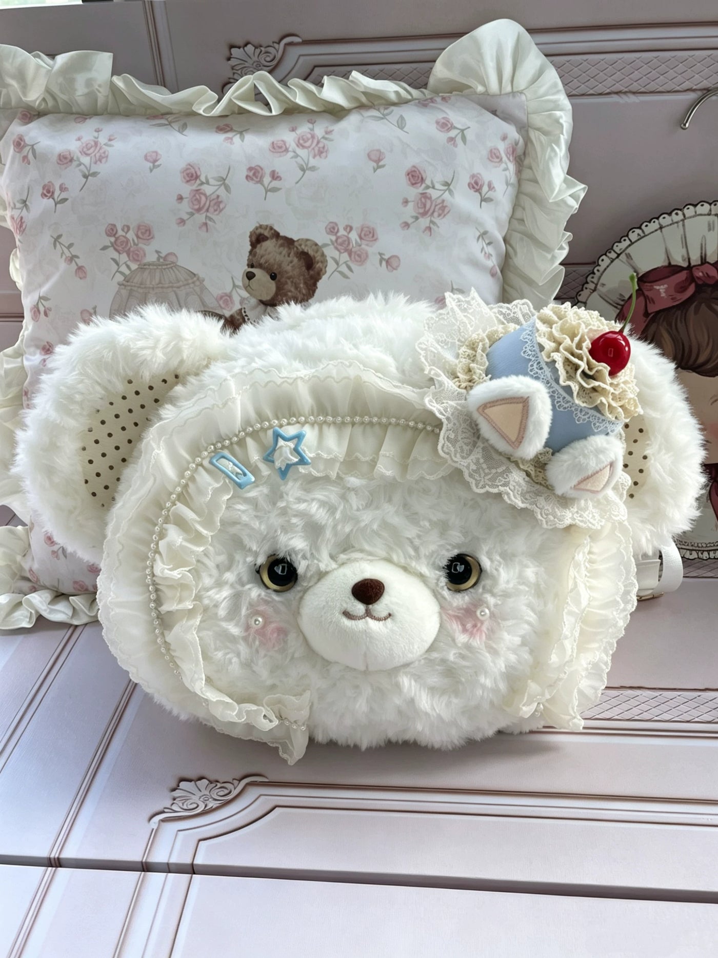 Lolita - Teddy Bear Plush Lolita Bag - Individually Selectable Lolita