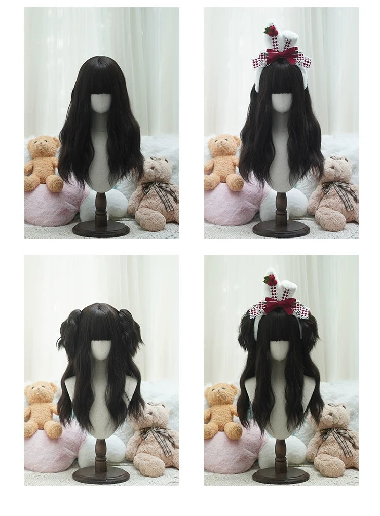 Imperial Tea - Long Curls - Long curly wig with detachable ponytail options - product detail 11