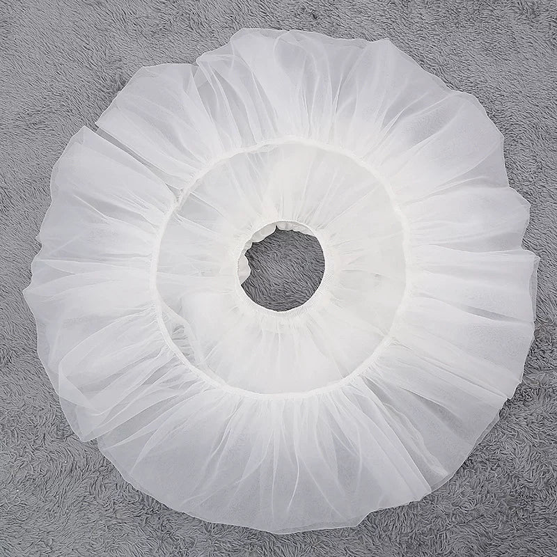 Short Hoop-Free Everyday Lolita Petticoat - 40/45 cm — additional product view