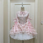 Pink Hime-Sleeve Blouse / S