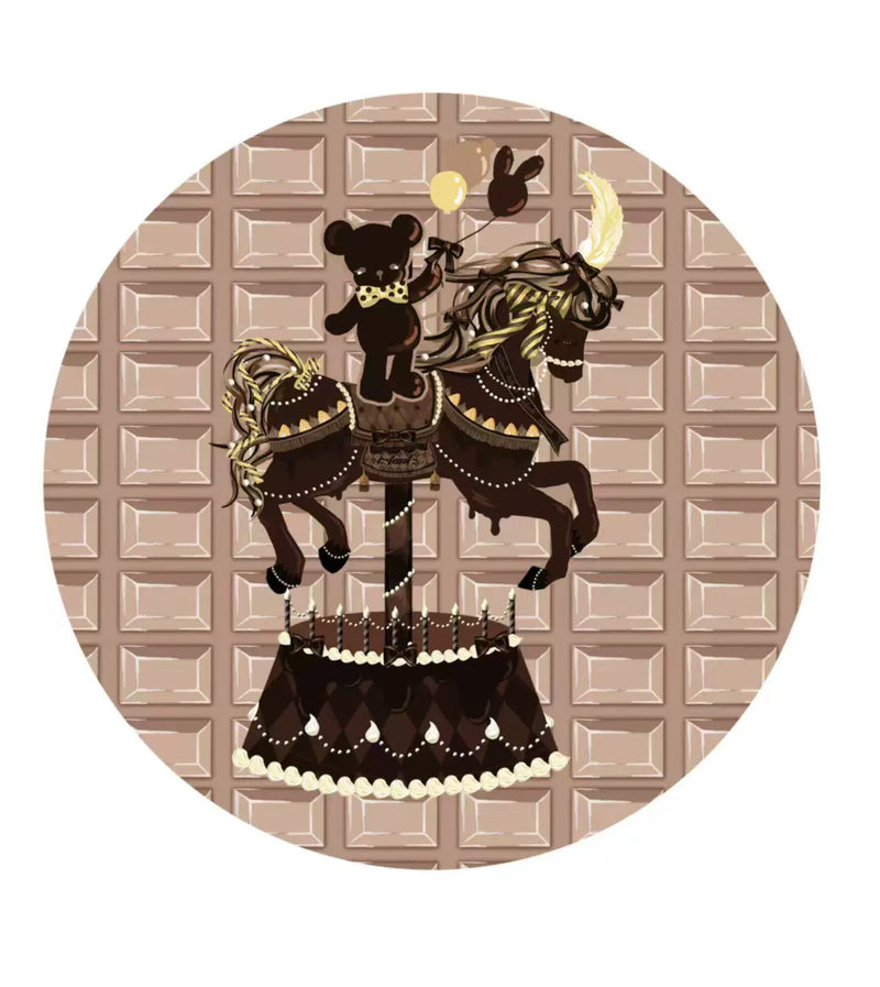 Infanta - Chocolate Carousel - Cotton Sateen JSK