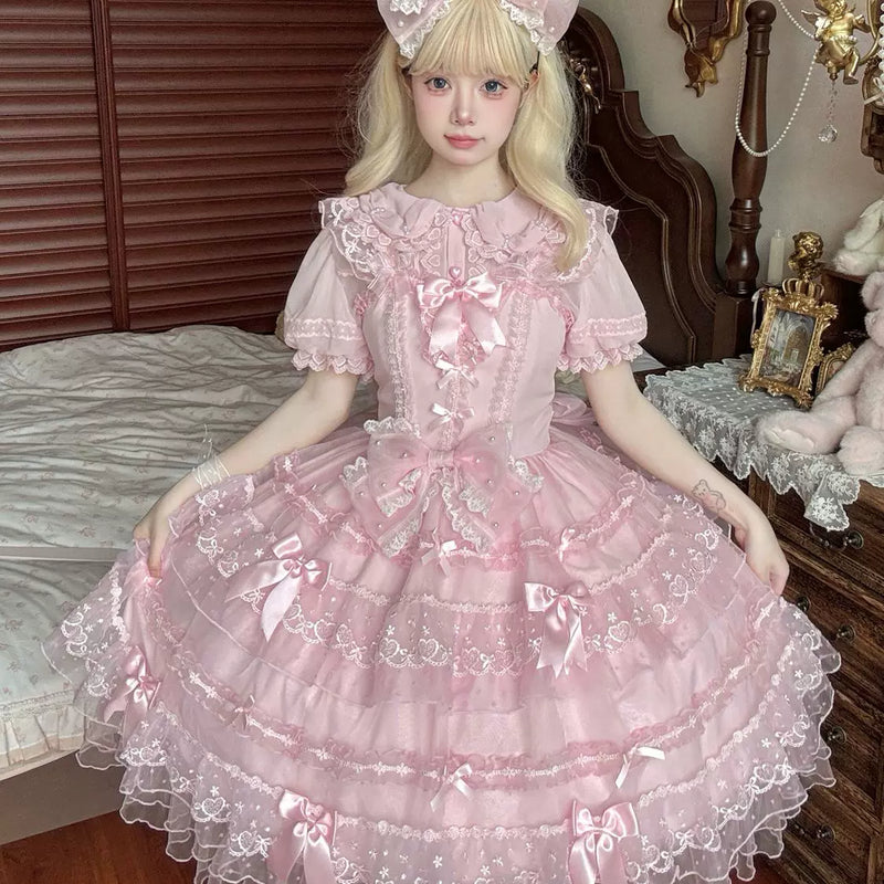 Hanguliang Butterfly Heart Bridal JSK Dress