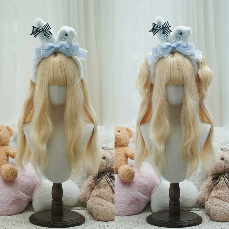 Imperial Tea - Long Curls - Long curly wig with detachable ponytail options - product detail 8