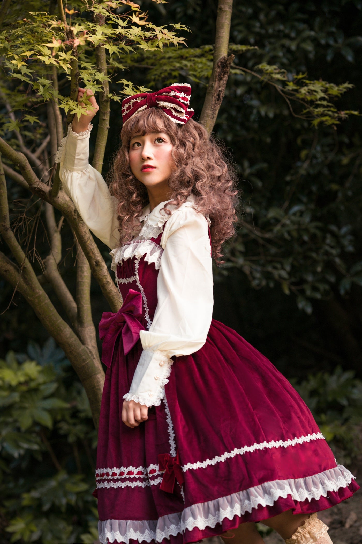 Infanta - Honey Sugar - Pure Velvet Lolita JSK Dress