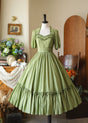 Avocado Green Dress / Ready Stock / S