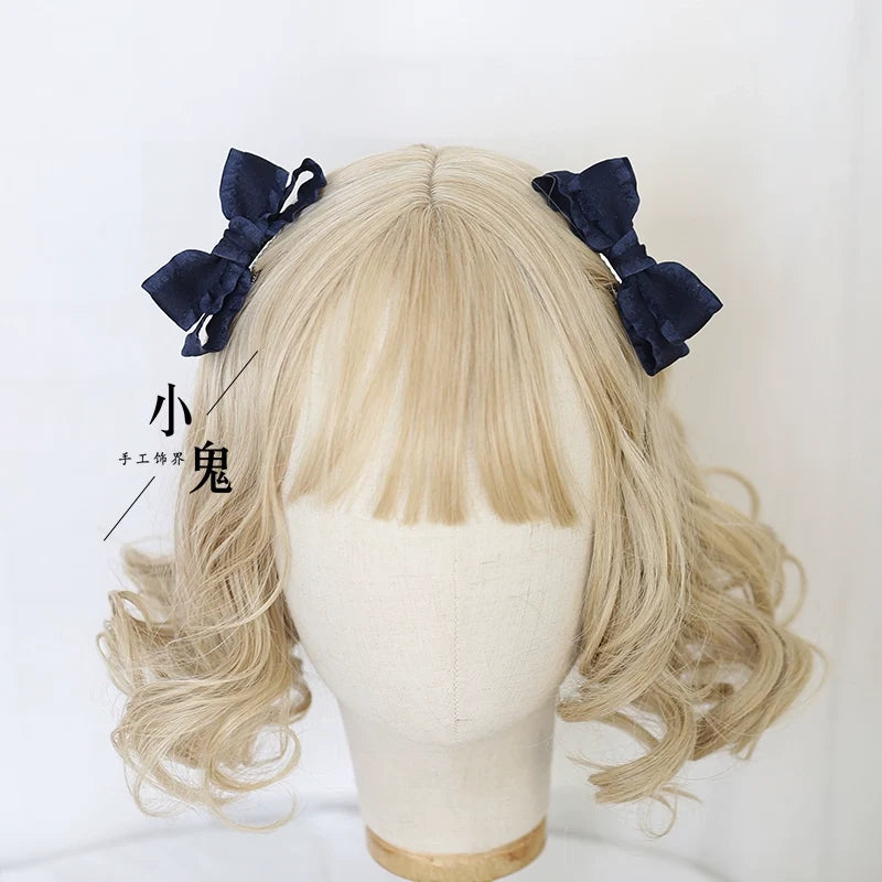 Xiaogui - Cute Lolita Headwear Ponytail - Hairclips Daily Lolita Accessories Headwear