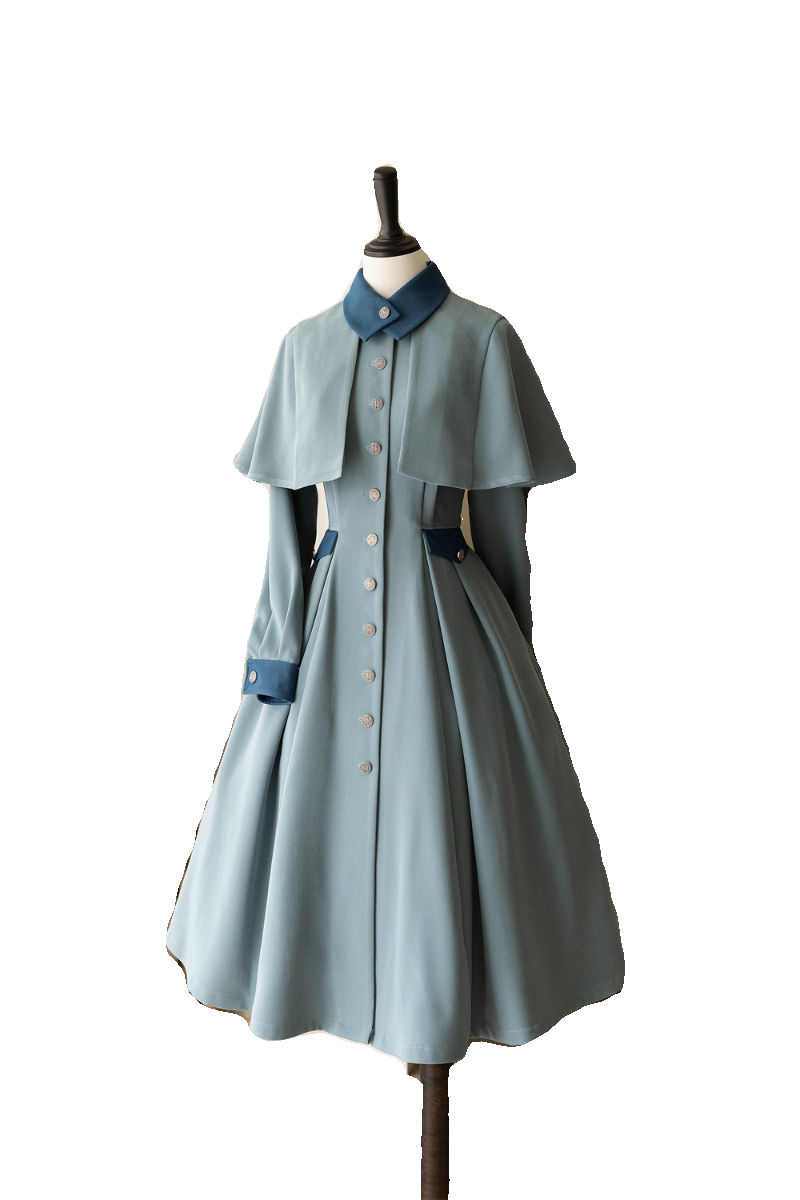 Forest Wardrobe - Elegant Lolita Dress Winter Lolita - Coat Dress JSK Dress