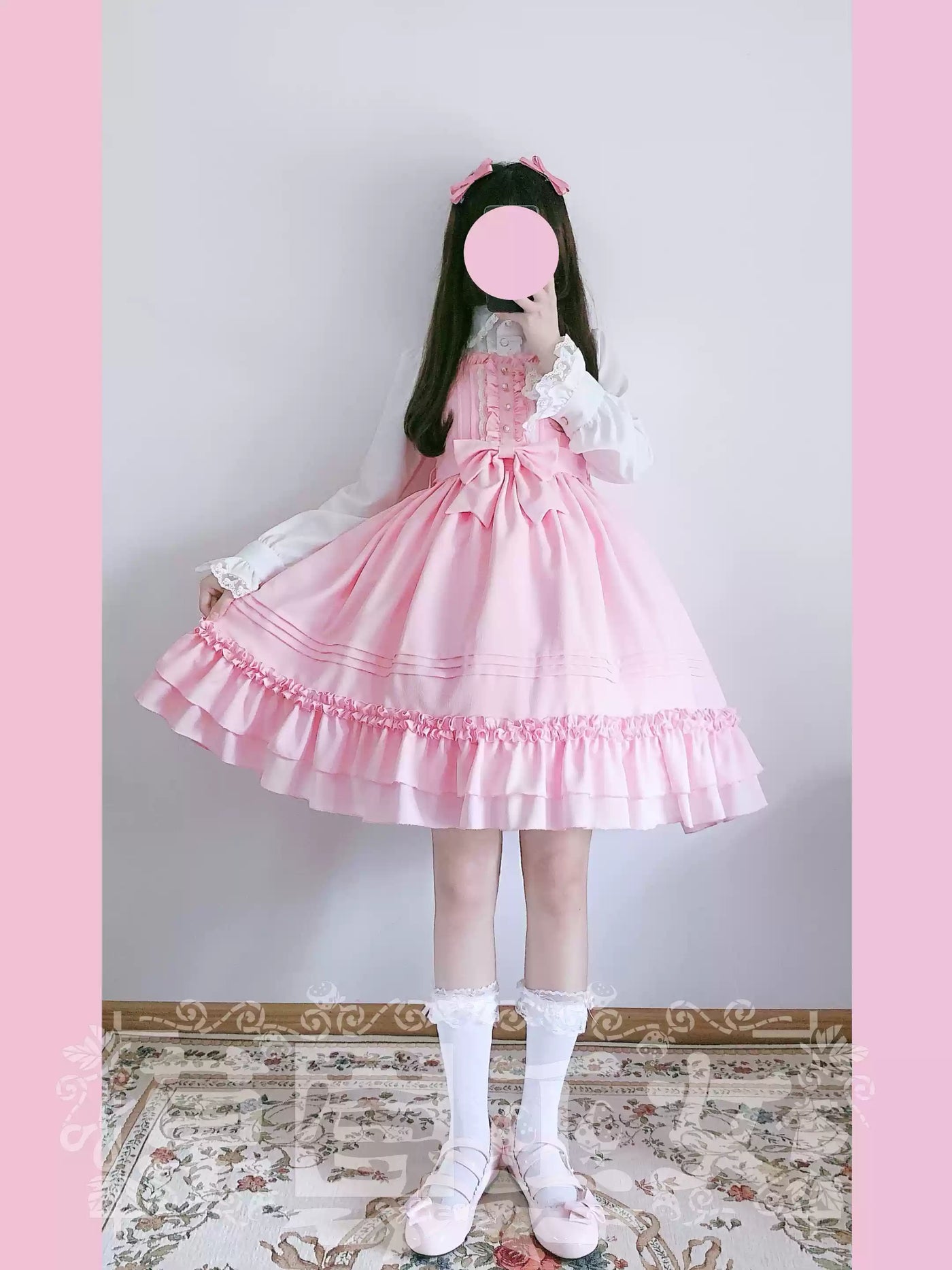 Strawberry Witch - Sweet Lolita JSK Multicolored - Lolita Dress JSK Dress