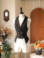Black Waistcoat / Ready Stock / S