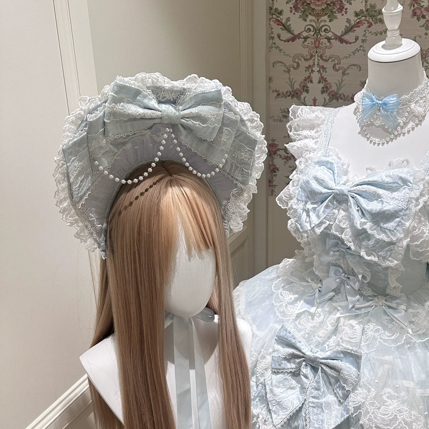 Sakura Blossom Dream - Sweet Lolita Accessories, Dramatic BNT One Size Blue BNT Only