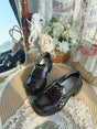 Dark Brown - 2.5 cm Heel / 34