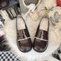 Brown - 2.5 cm Heel / 34