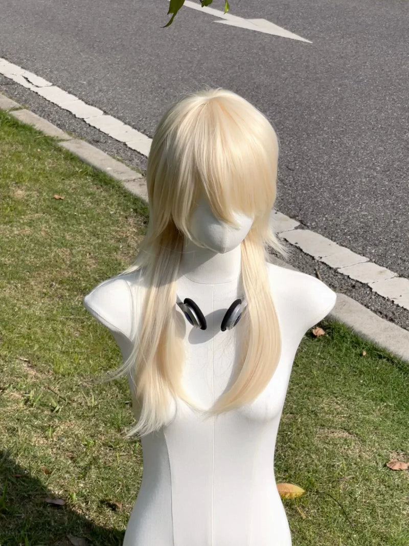 Kunkun Fish layered mullet cosplay wig - view 4