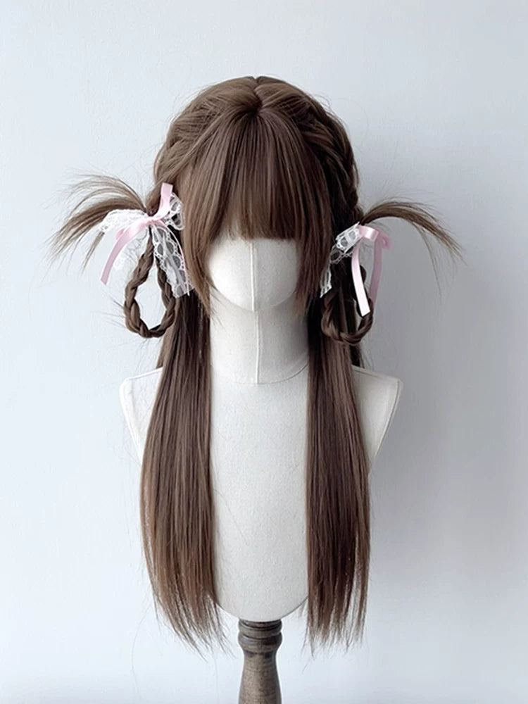 Kunkun Fish flaxen blonde long straight wig - view 4