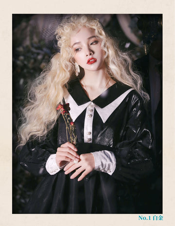 Spot MONKEEP Monkey Bajia GoldenAgeVINTAGE NO.1 Small Roll Bangs 60cm Textured Wig