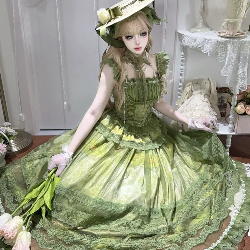 Hanguliang Misty Vineyard Classic OP Dress