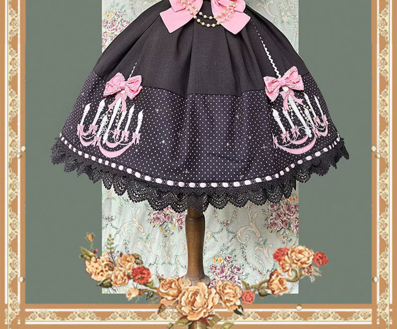 Infanta - Chandelier - Puff-Sleeve Lolita OP