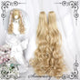 Doll Convention - pair of small-curl ponytails