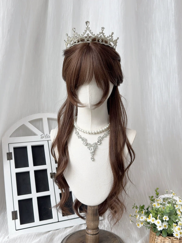Kunkun Fish pre-braided long curly wig - view 1