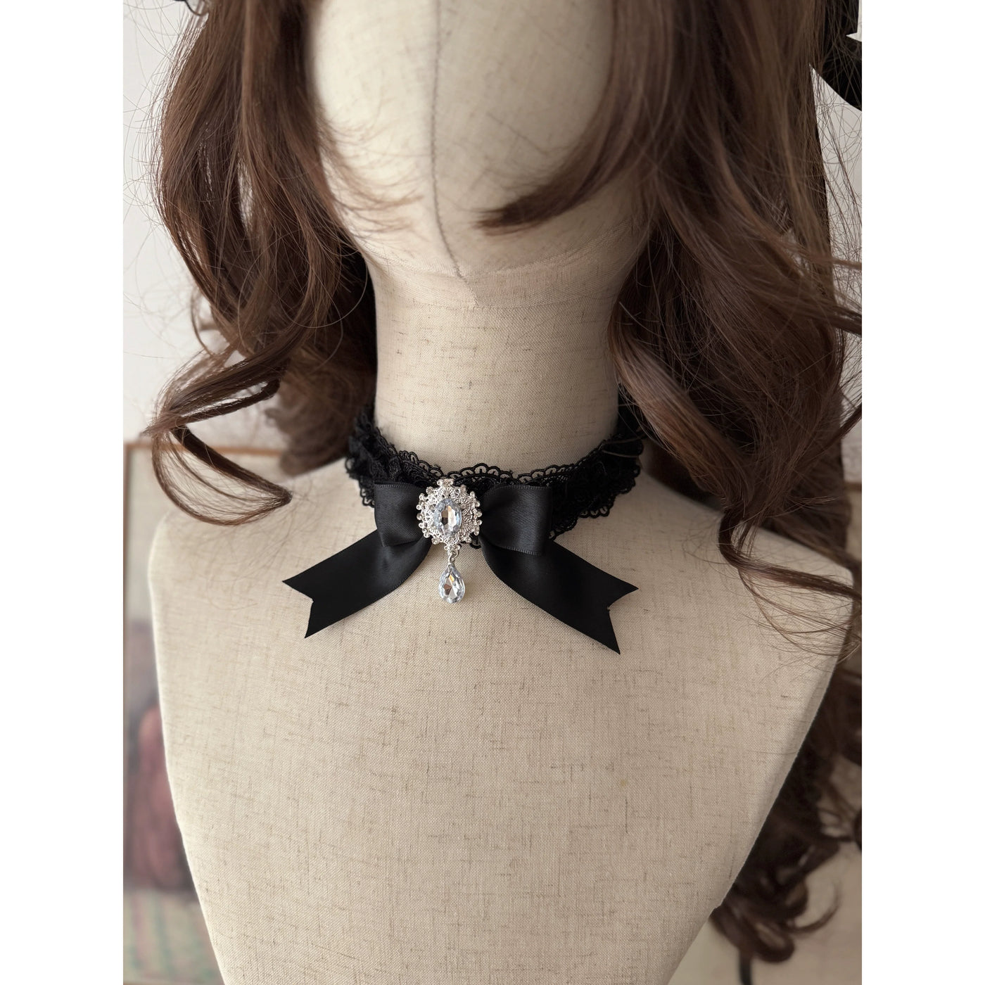 Sugar Girl - Snow Feather - Sweet Lolita Lace Accessories