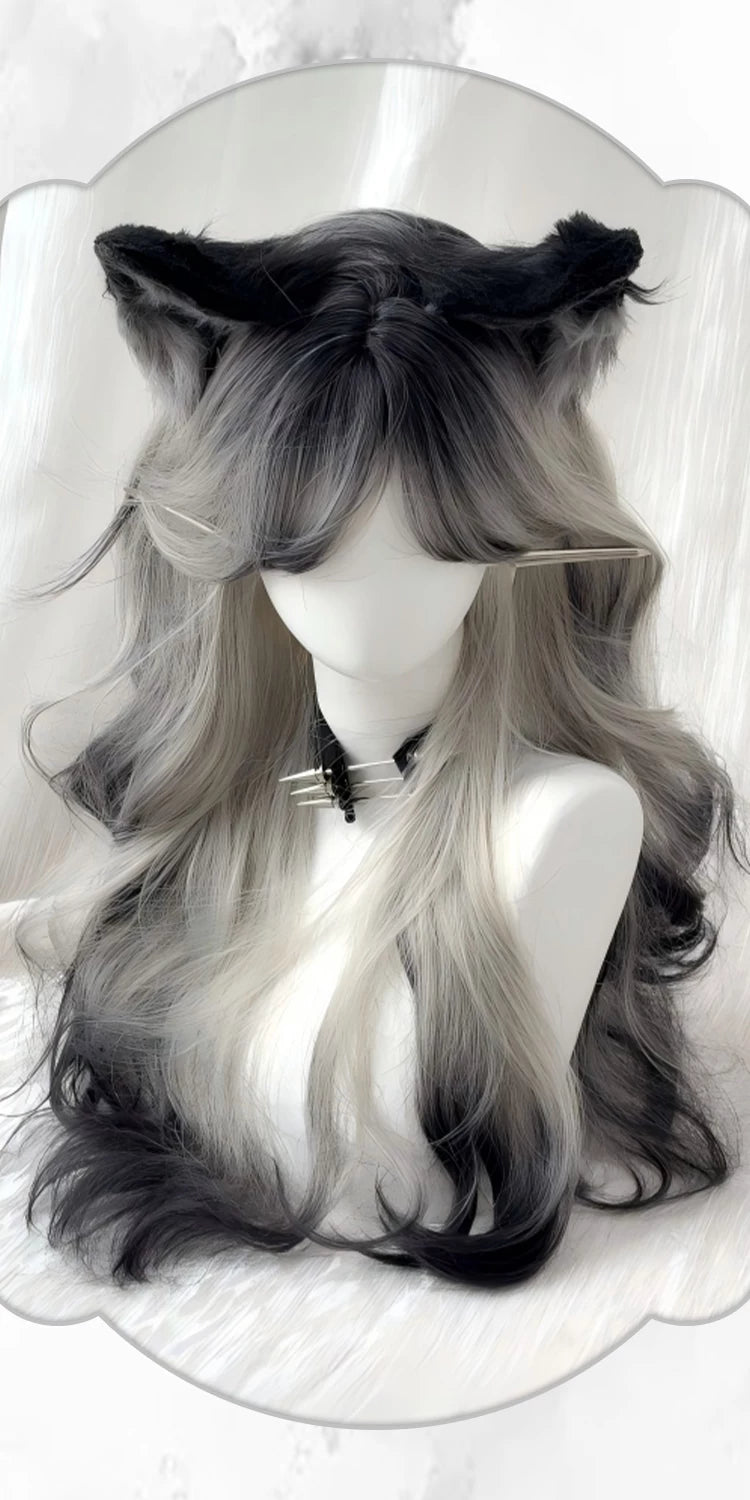 Wavy Fishy Kunkun Fish Meteor Border Collie Wavy Wig — LolitaFetch