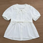 Milk-white shirt / S
