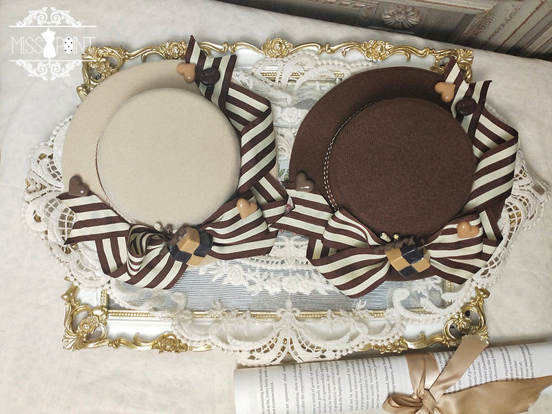 Miss Point - Chocolate Daily Light Sweet Lolita - Hat Headwear
