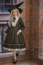 XS / dark green plaid