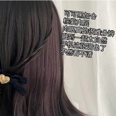 Spot MONKEEP Monkey Bajia, Sandwich Fruit Pie, Bangs Top Hair Piece Inner Buckle Interlayer Highlights, Original Wig