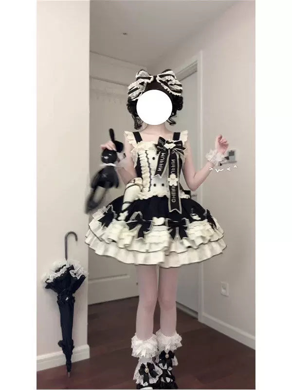 Creamy - Ribbon-Tail Princess - JSK dress with a cape and train