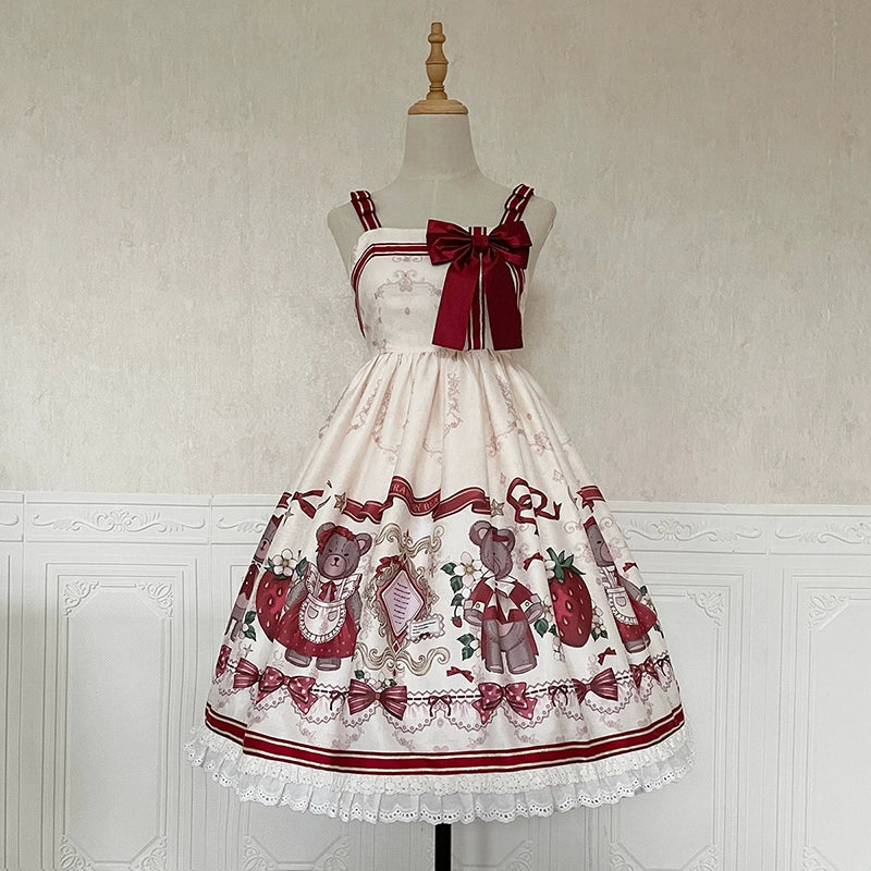Your Princess - Winter Gift - Kawaii Lolita JSK and Coat Set