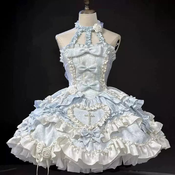 Sweetheart Dream Machine - Heart and Rose - JSK with a Heart Detail