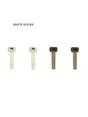White + camel / One Size